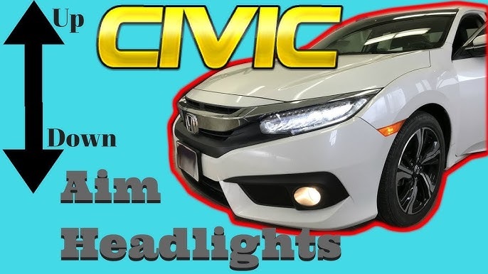 Adjust Honda Civic Headlights