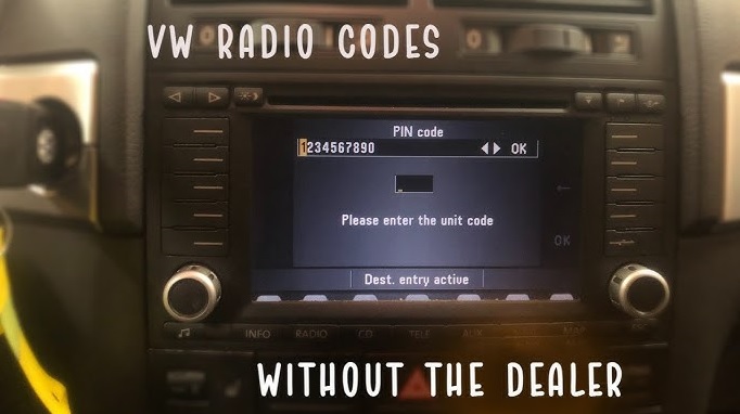 How To Get Lost Volkswagen Radio Code